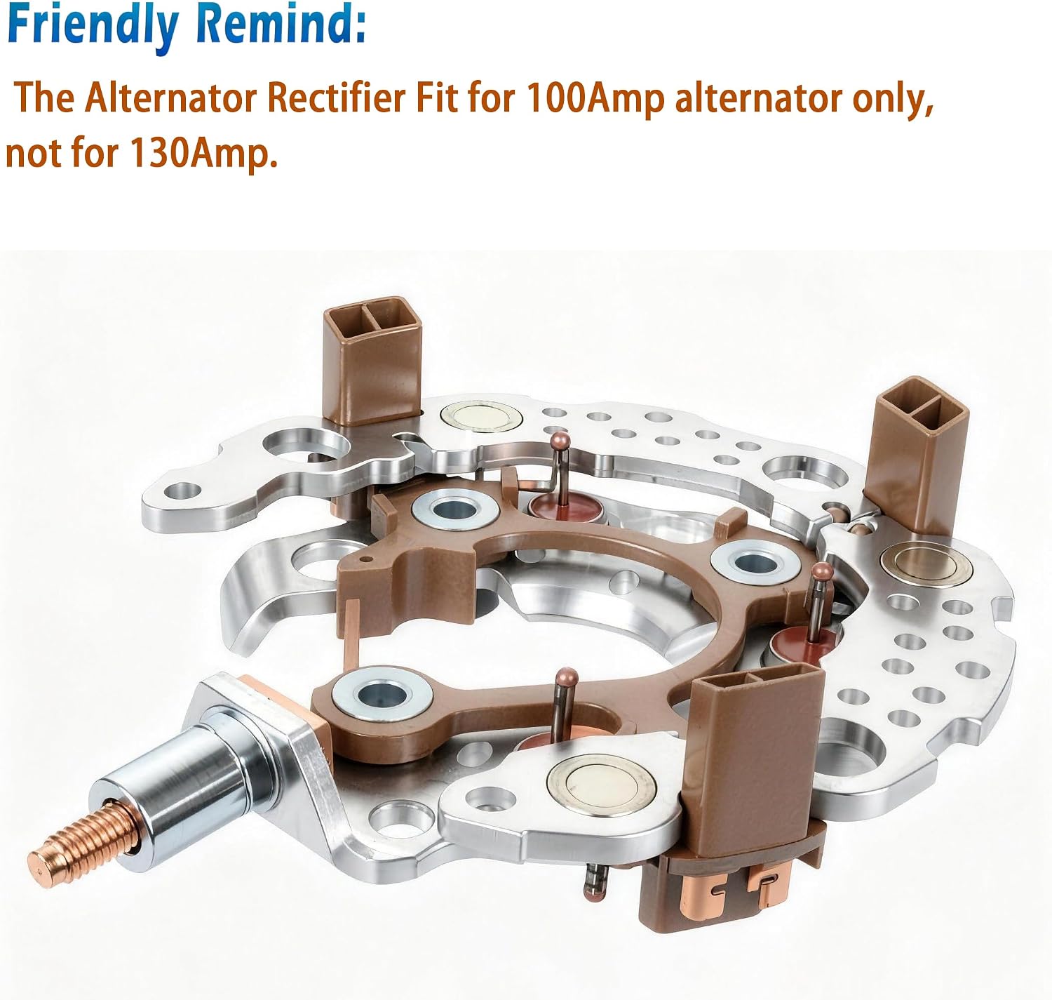 021580-6610 Alternator Rectifier Diode Compatible with Lexus Es330 Rx350 Toyota Avalon Camry Highlander Solara Rav4