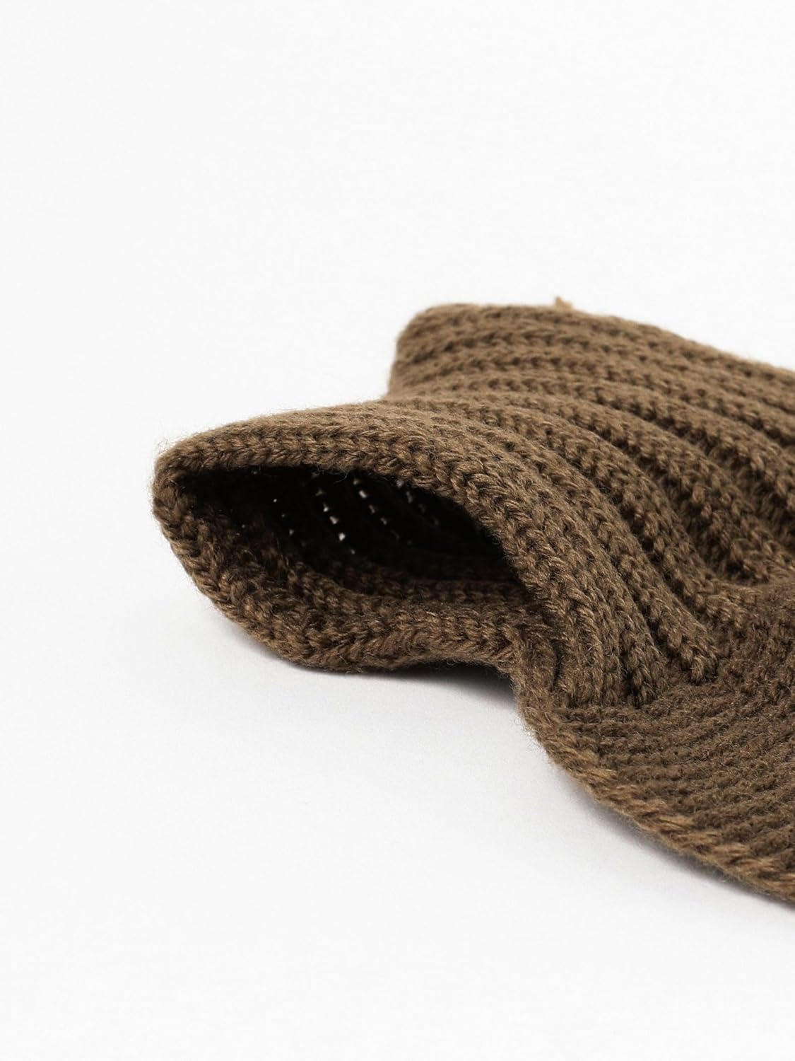 [ビームスボーイ] マフラー・スカーフ 段リブ チビ ストール レディース