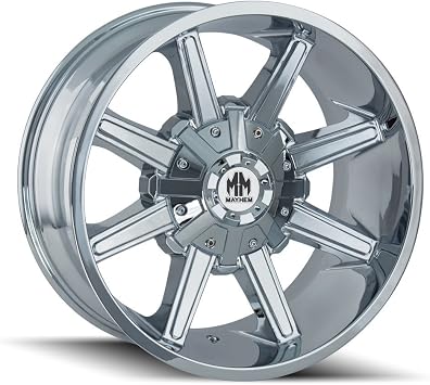 MAYHEM ARSENAL 8104 CHROME 20X9 8-180 18MM 124.1MM Wheel