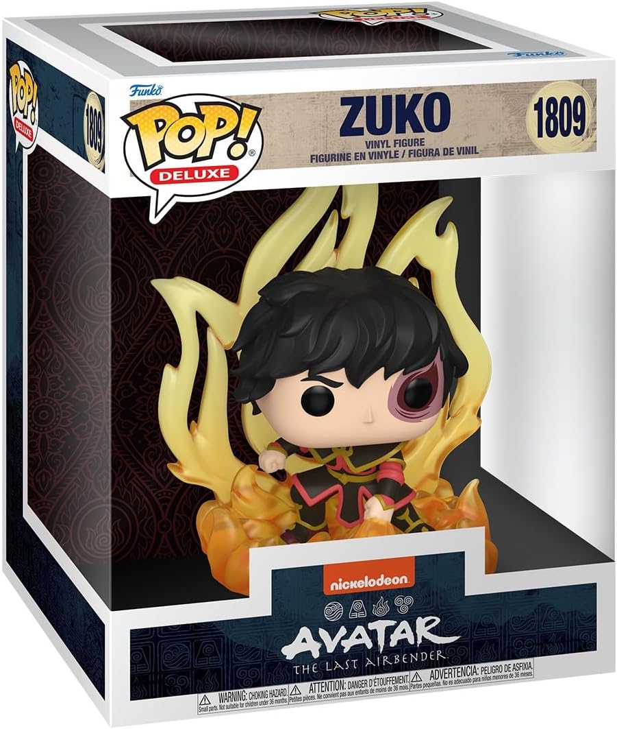 Funko Pop Deluxe: Avatar the Last Airbender - Zuko - Collectable Vinyl Figure - Gift Idea - Official Merchandise - Toys for Kids & Adults - Anime Fans