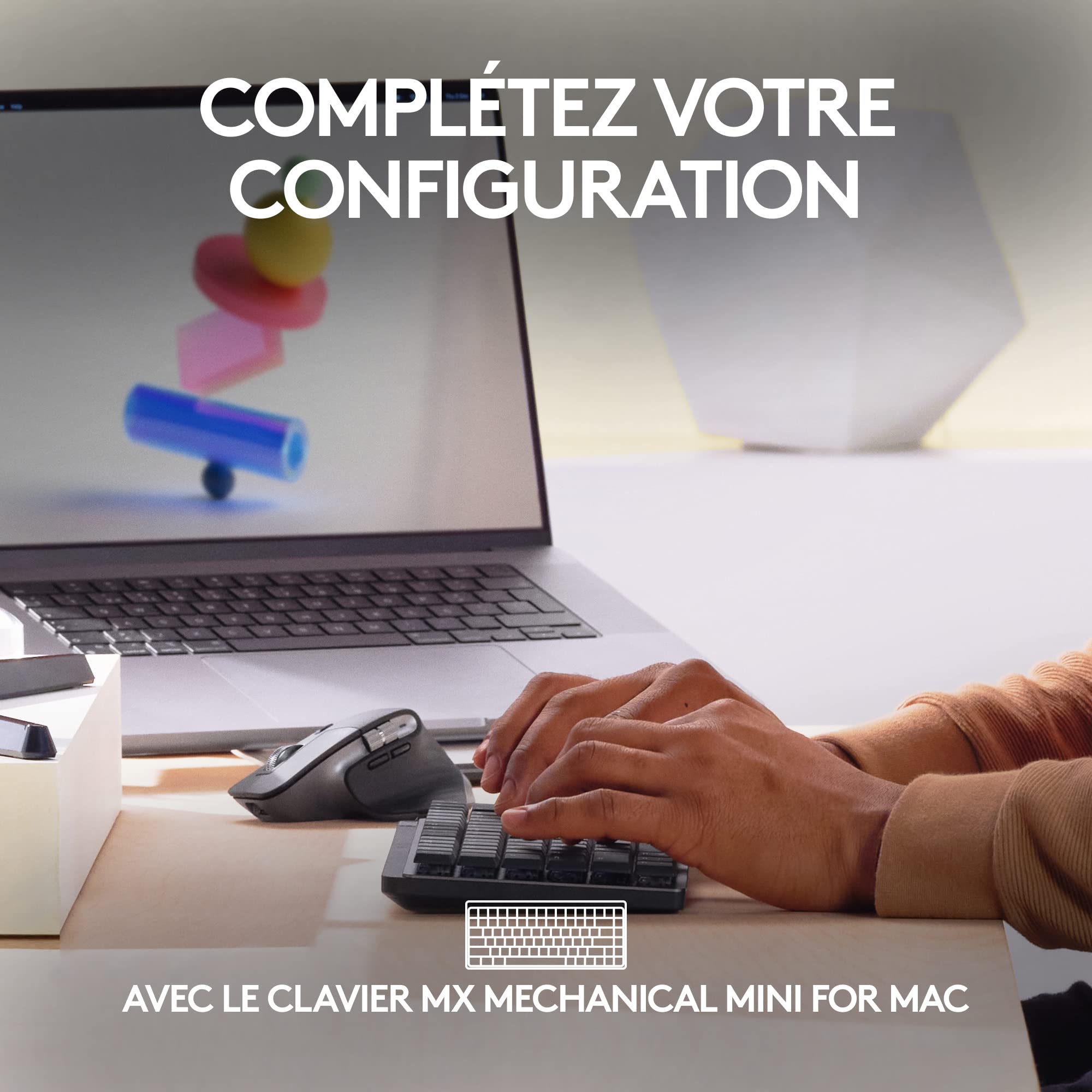 Logitech MX Master 3S pour Mac - Souris Bluetooth Sans Fil