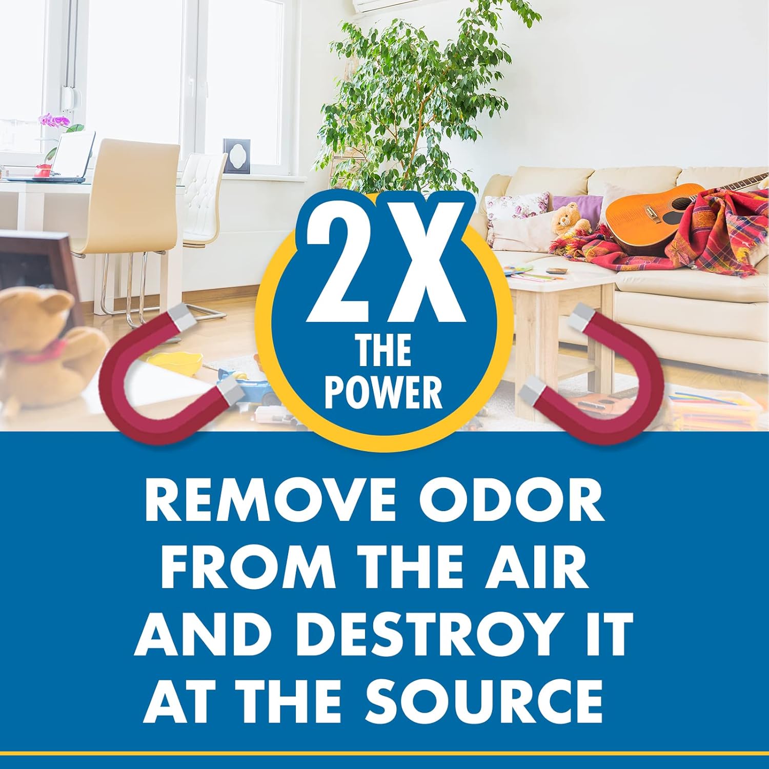 Odor Air-Magnet with Activated Charcoal - 14 Ounce -