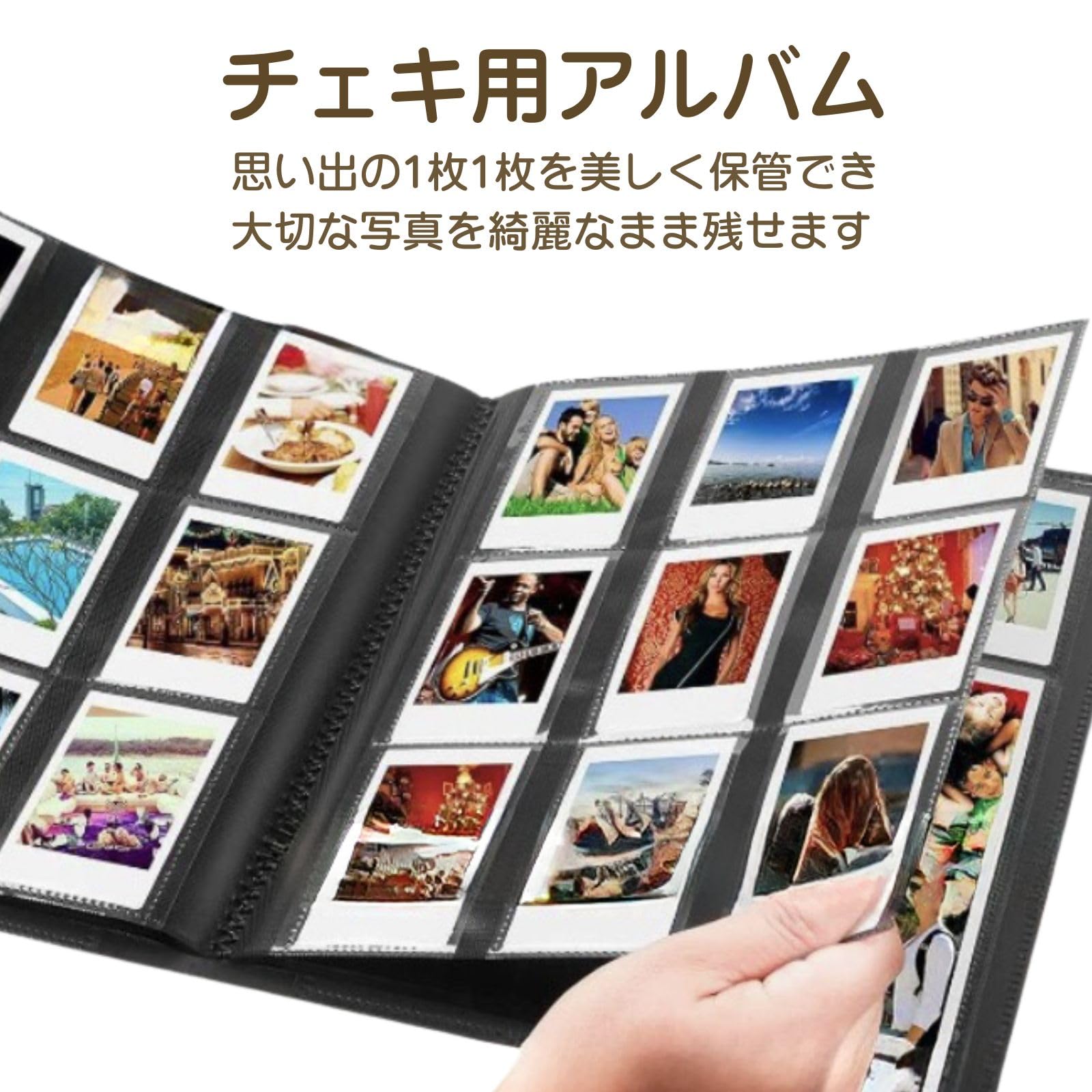 Amazon.co.jp: Letics チェキアルバム チェキフォルダー チェキ