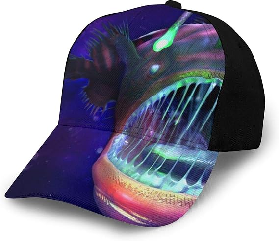 Ugly Purple Monkfish Fashion Baseball 
