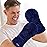 REVIX Microwavable Therapy Mittens for Hands and Fingers, Moist Heat Hand Warmers Gloves, Natural Unscented Heating Mitts (1 Pair)