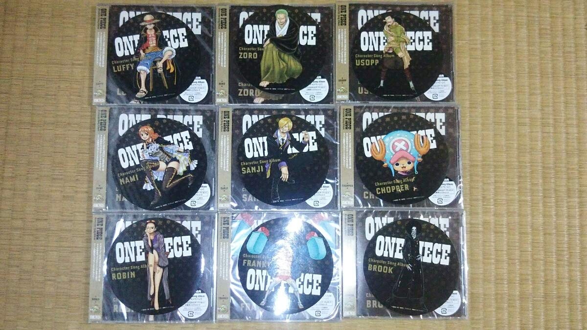 「ONE PIECE」Character Song Album ９枚セット ONE PIECE」Character Song Album 9枚セット Amazon.co.jp: One