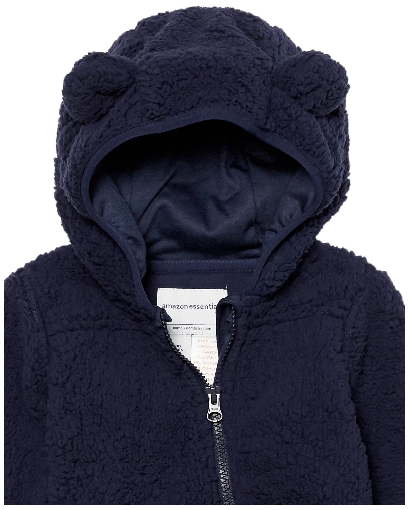 Amazon Essentials Combinaison en Polaire Sherpa Mixte Bébé