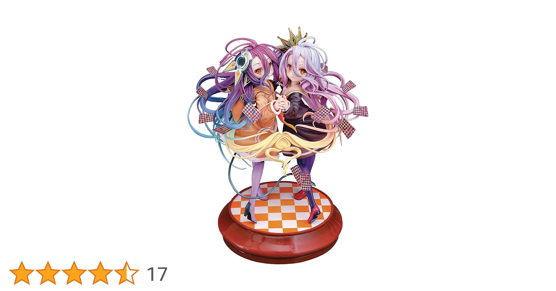 Amazon.co.jp: ノーゲーム ノーライフ ゼロ 白&シュヴィ 1/7