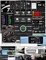 Vista 5 de Foseal OBD2 Scanner, WiFi Car Code Reader Check Engine Light Diagnostic Scan Tool for iOS and Android