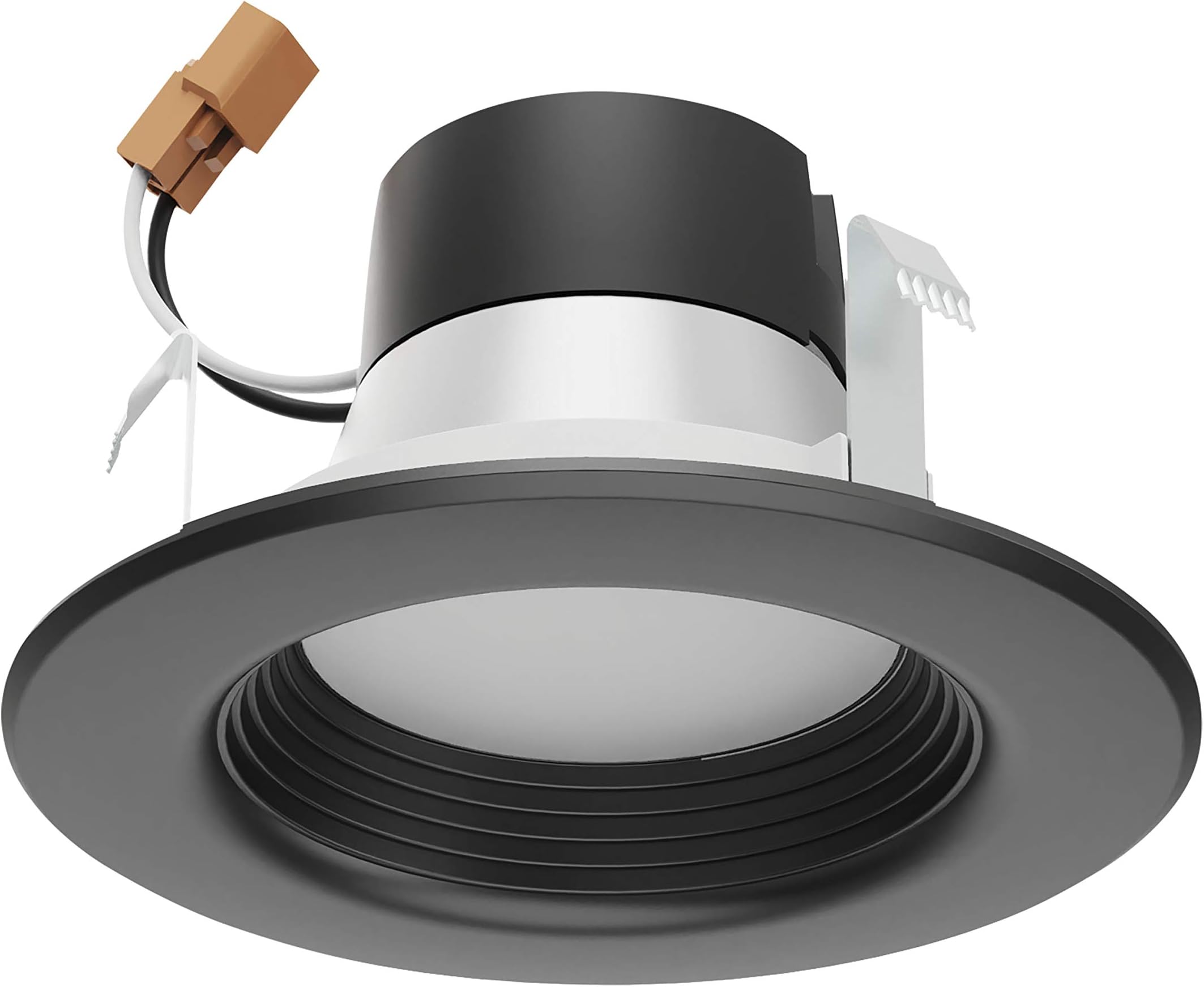 Led Color Selectable Downlight Retrofits, Part Number S11832, 7 Watt; Downlight; 4 Inch; Cct Selectable; 120 Volts; Dimmable; Black Finish for Industrial and Commercial Use (16 LED Downlights)