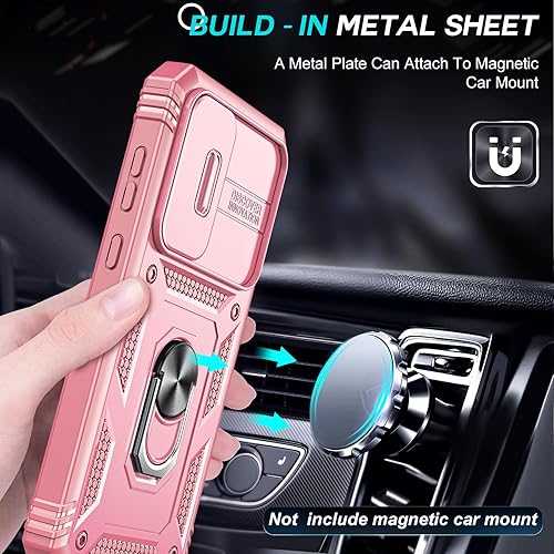 Miniatura 5 de LeYi Funda para teléfono Galaxy A35-5G Protector de pantalla Galaxy A35 5G con protector de pantalla de vidrio templado 3PCS