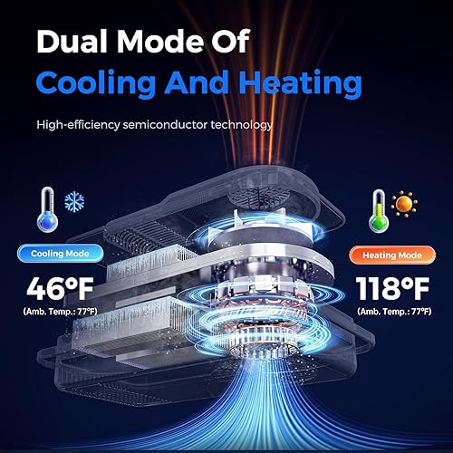 Miniatura 3 de Enfriador eléctrico portátil enchufable de 12 V para automóvil, bolsa calentadora para vehículo, cable de alimentación de CC, bolsa de almuerzo