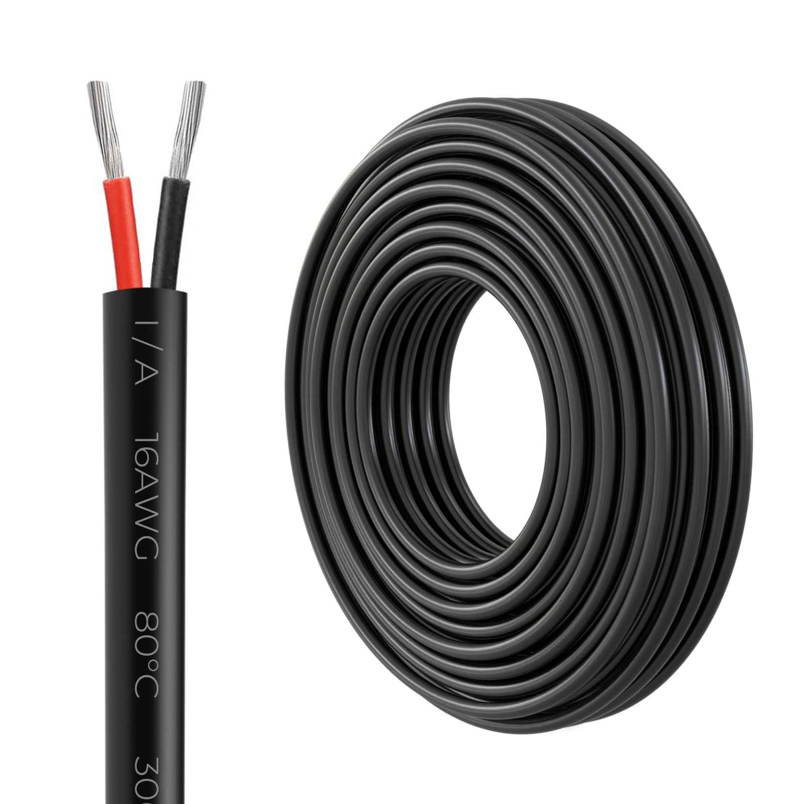 FIRMERST 16/2 Tinned Copper Insulation Electrical Wire 100 Feet
