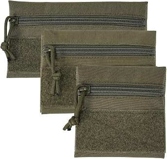 SINAIRSOFT Tactical Hanging Pouch Admin Pouch Accessory Pouch for Tactical MK3 & MK4 Vests Chest Rig & Backpacks