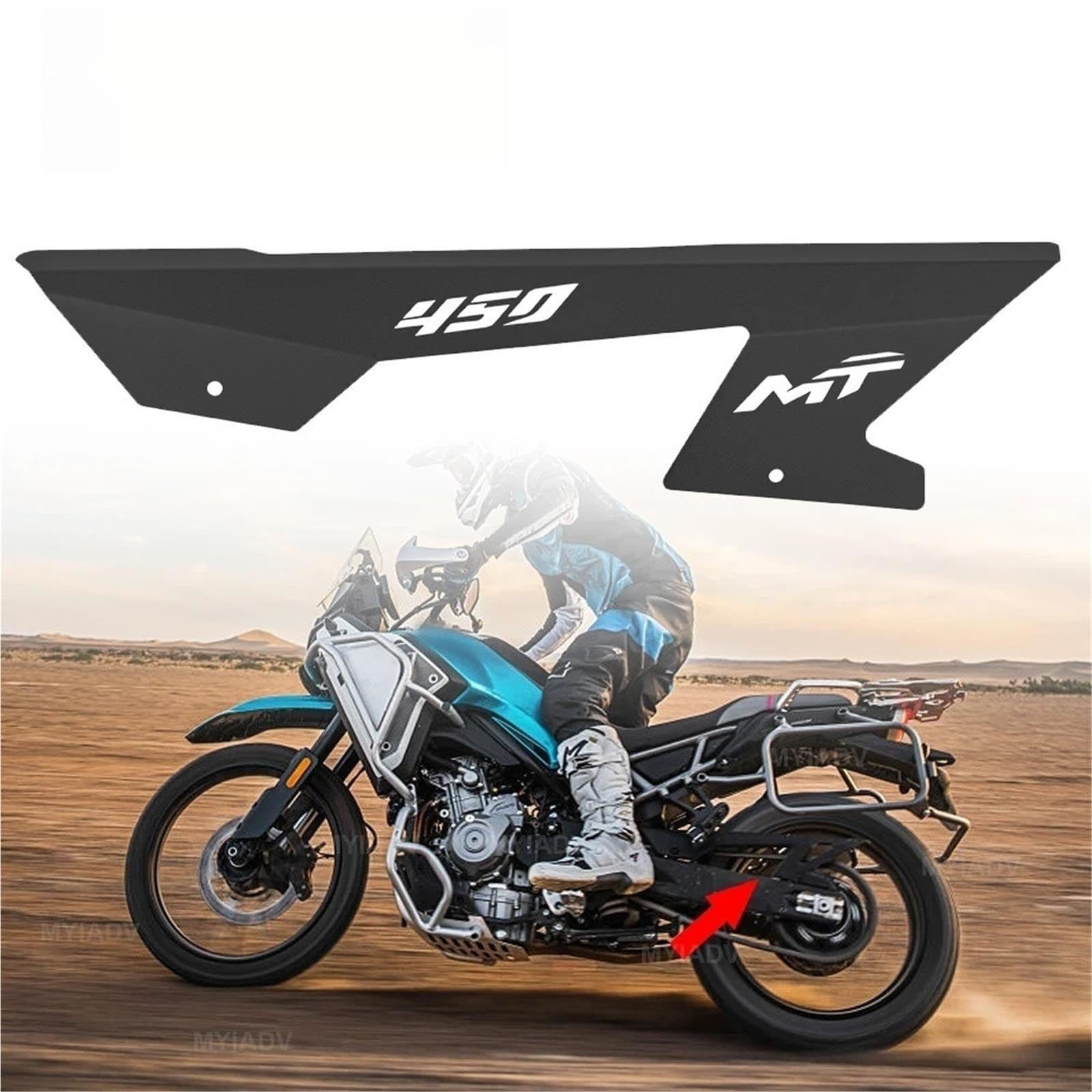 Tylnej Zębatki Ochrona Motocyklowe Do 450 MT