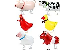KESOTE Farm Animal Balloons: Inflatable Walking Barnyard Friends for Lively Kids' Parties