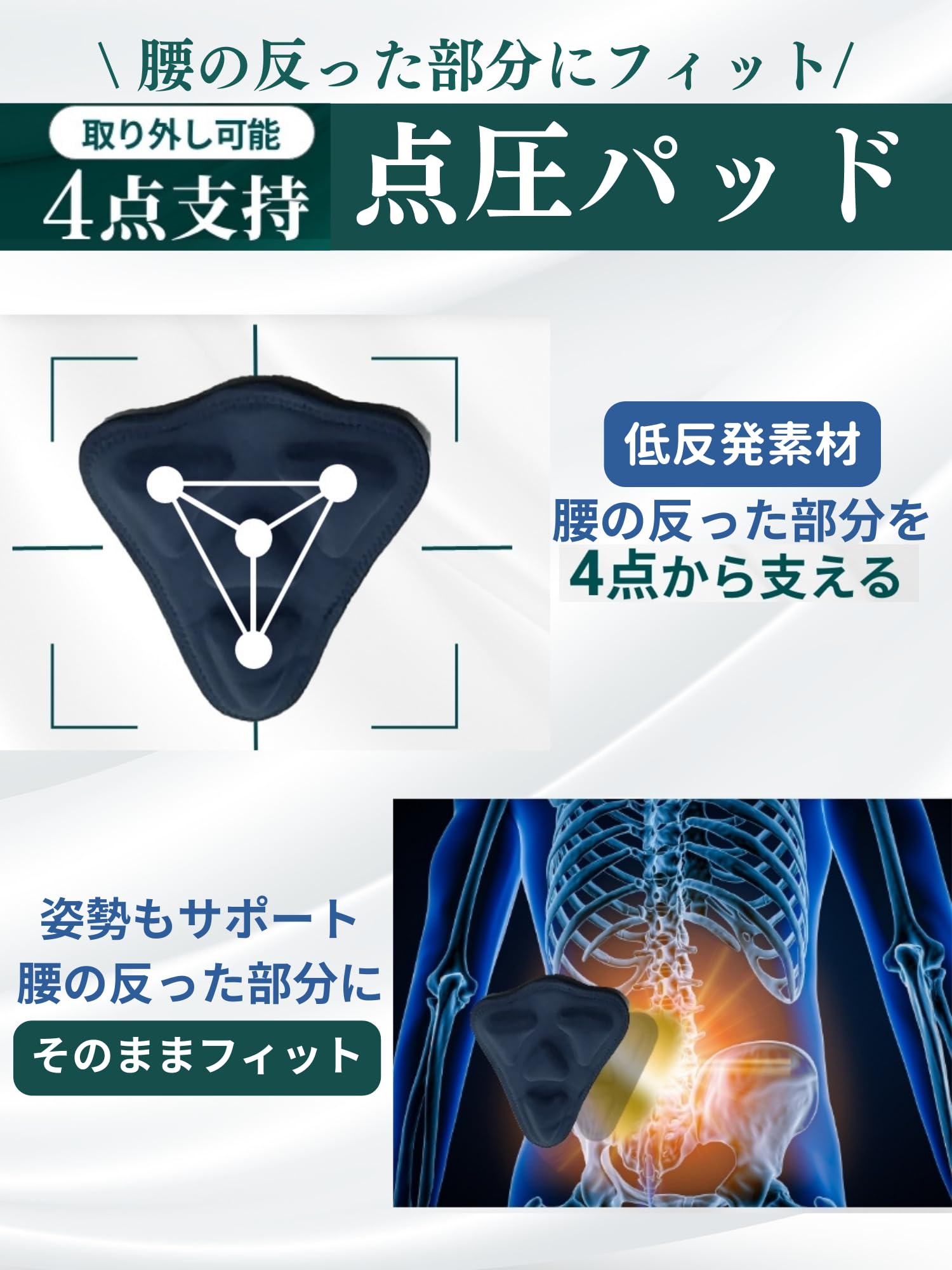 Amazon | 【柔道整復師共同開発】 腰サポーター 腰ベルト 【男女兼用