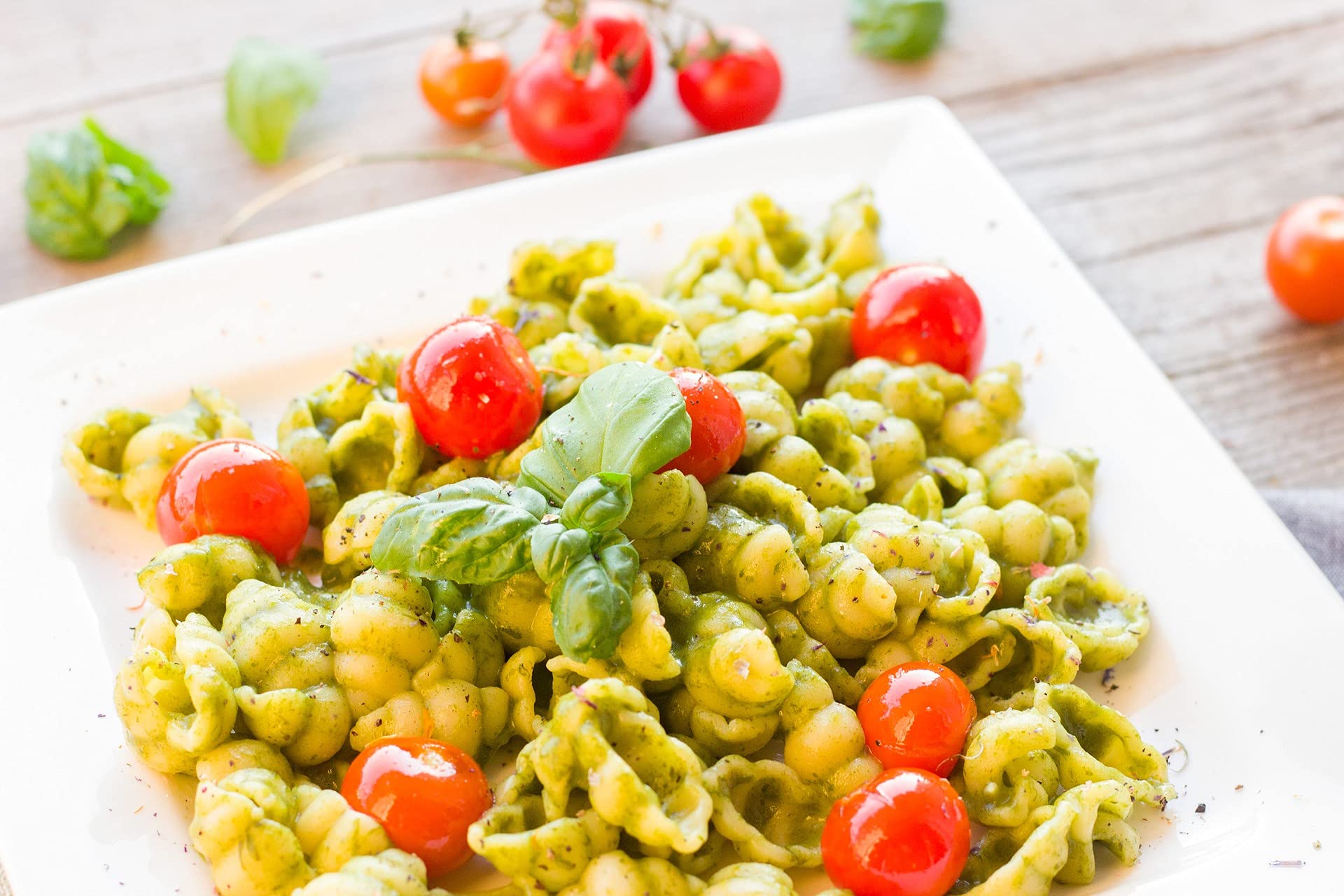 Bresc Bärlauch Pesto Spice Mix - 5x 450g - grünes Pesto aus Bärlauch, Basilikum, Pecorino, Pinienkernen, Sonnenblumenöl und Olivenöl, geschmacksintensive Kräutermischung, kalt und warm genießbar