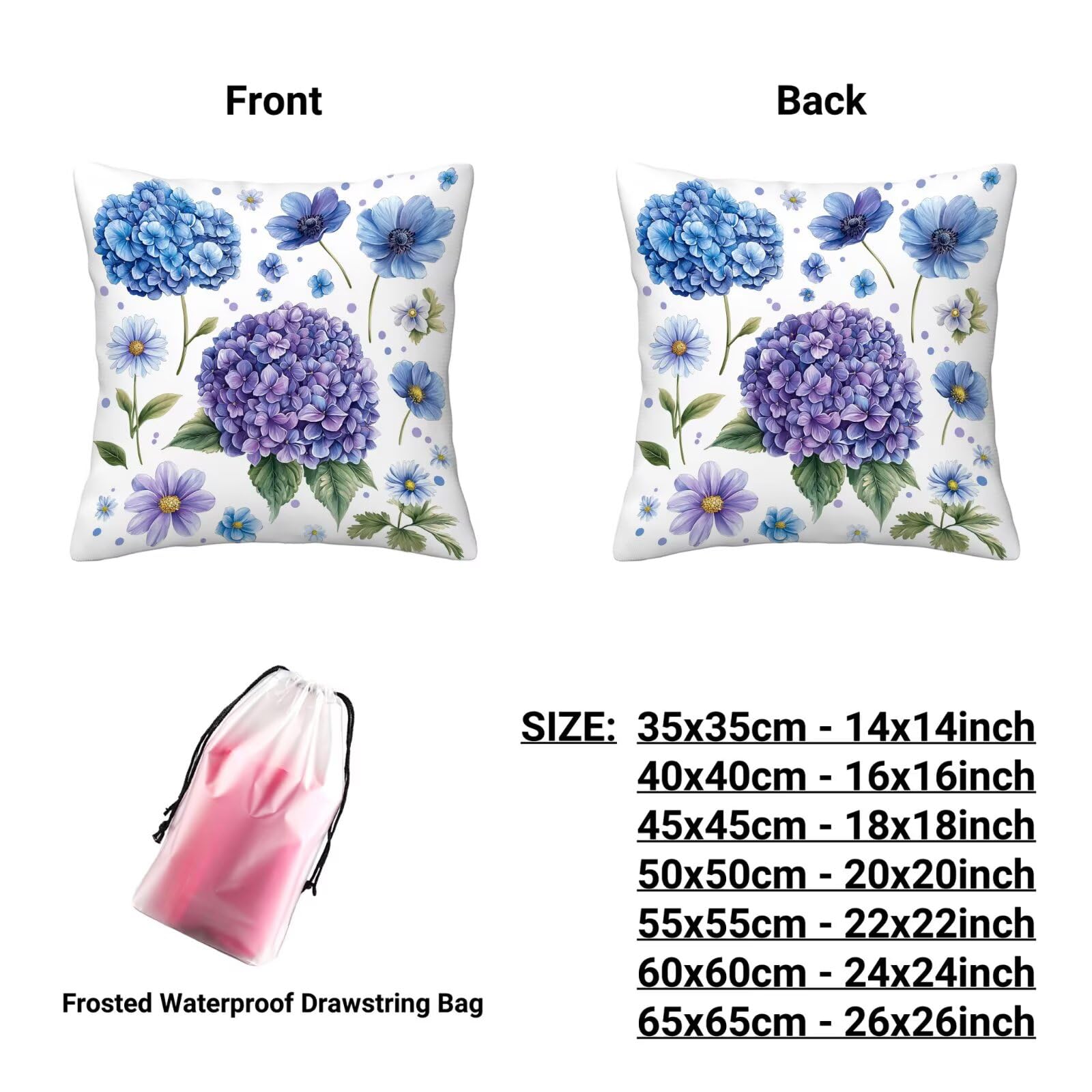 Kissenbezug 55x55 Weiß 4er Set Samt Kissenbezüge Blume Zierkissenbezug Kissenhülle Dekorative Weiche Quadratische Dekokissenbezug Sofakissenbezug Couchkissen für Deko Schlafzimmer Wohnzimmer I-40