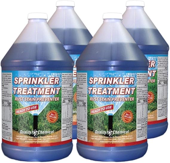 Sprinkler Treatment Rust Stain Preventor4 gallon case