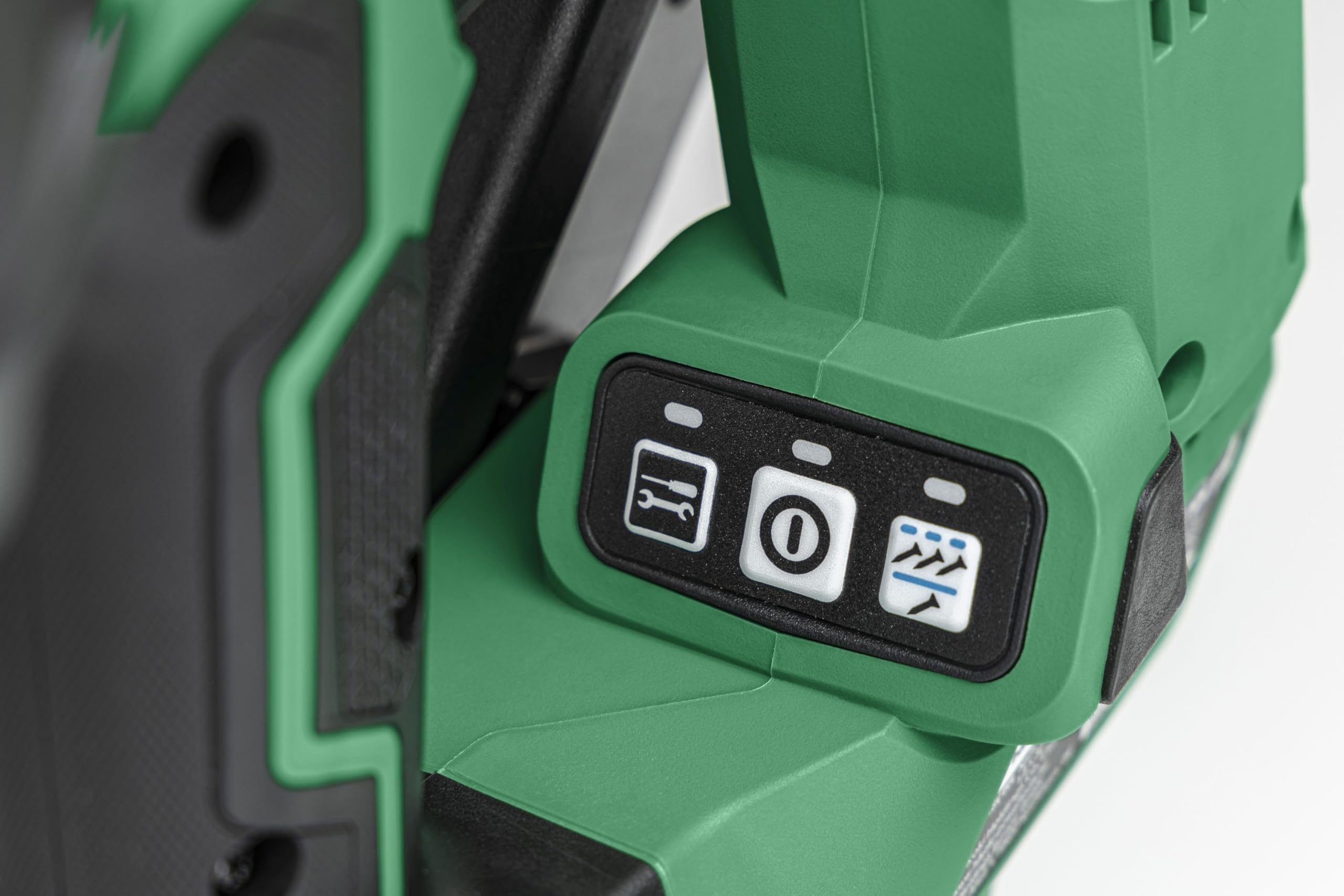 HiKOKI Chiodatrice a batteria 34° – 18 V, chiodi da 32 – 65 mm, compatto, leggero, potente, luce LED, motore brushless, trasmissione a molla ad aria, con valigetta di sistema