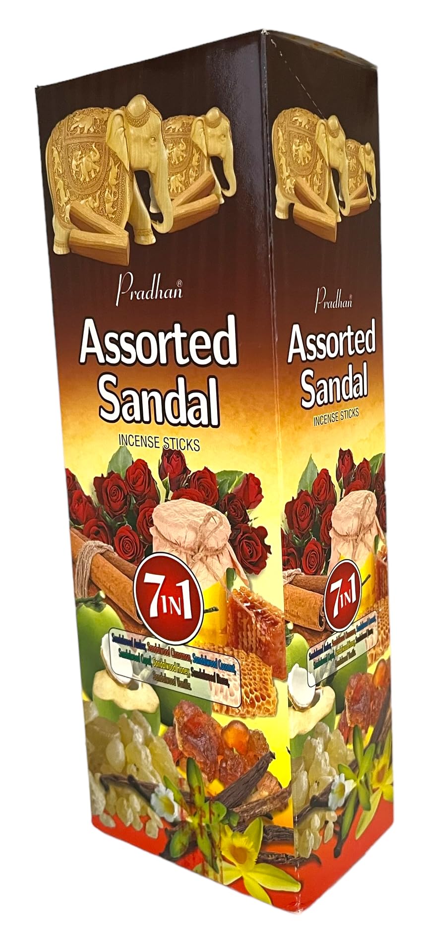Pradhan - 7 Duftproben – sortiert (Sandale)