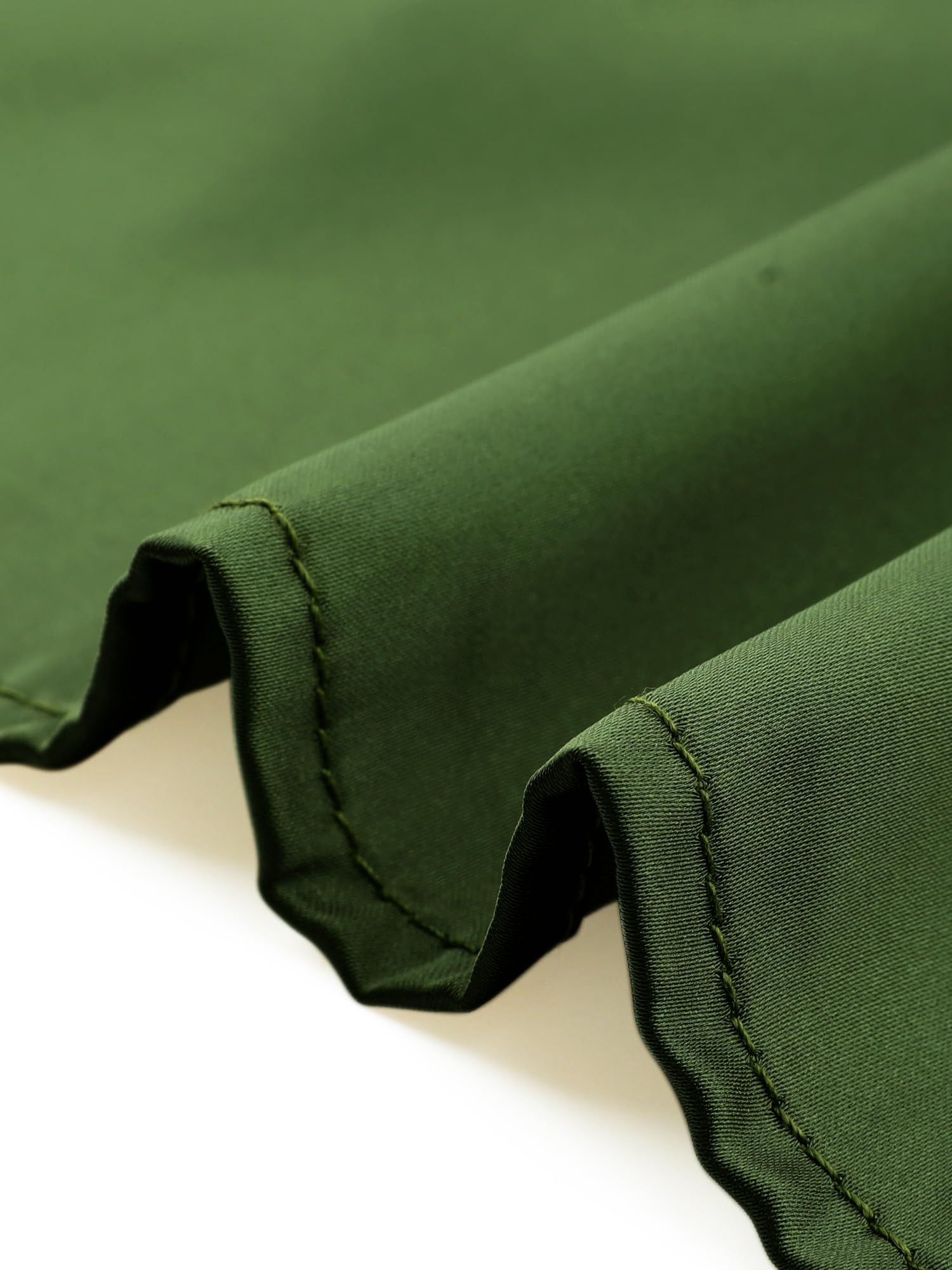 Allegra K Chemisier en satin plissé à manches longues en soie pour femme