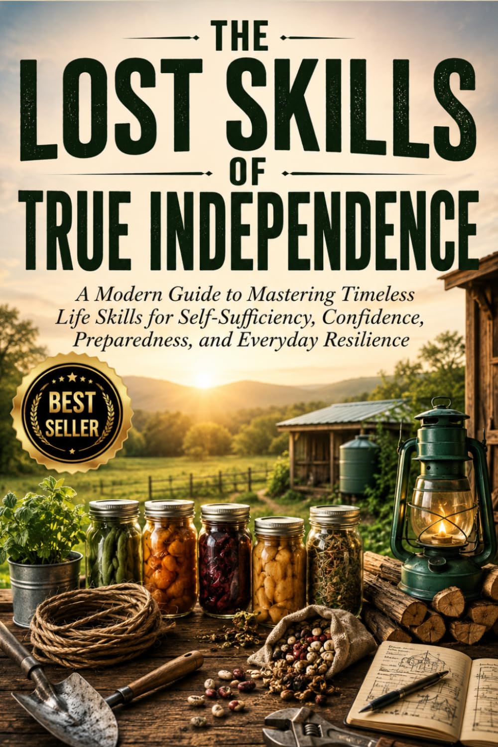 The Lost Skills of True Independence: A Modern Guide to Mastering Timeless Life Skills for Self-Sufficiency, Confidence, Preparedness, and Everyday Resilience