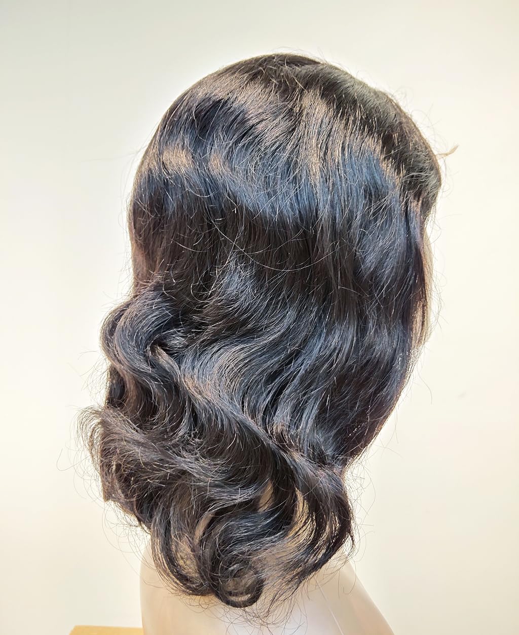 Body Wave Wig 4x4 HD Transparent Lace Closure Wigs Lace Front Wigs Human Hair Brazilian Virgin Hair Wigs for Women Pre Plucked with Baby Hair Shoulder-Length Long Hair (Natural Black Color, 14 inch)