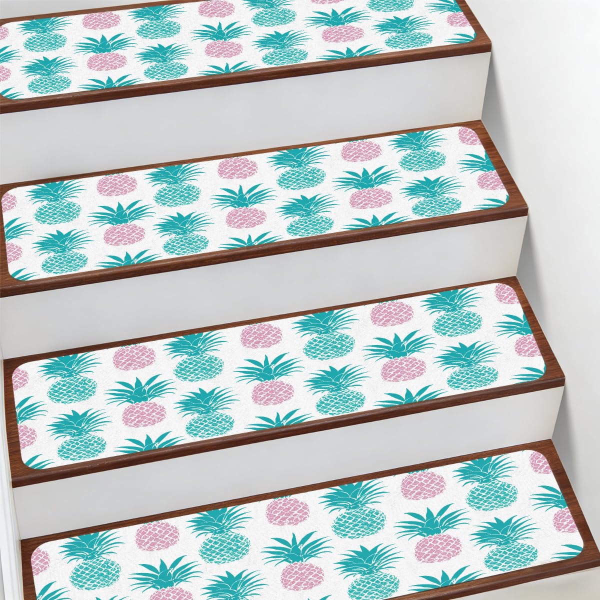 Alfombra antideslizante para ancianos, pack de 15 alfombrillas suaves de piña, 7.8 x 30 pulgadas