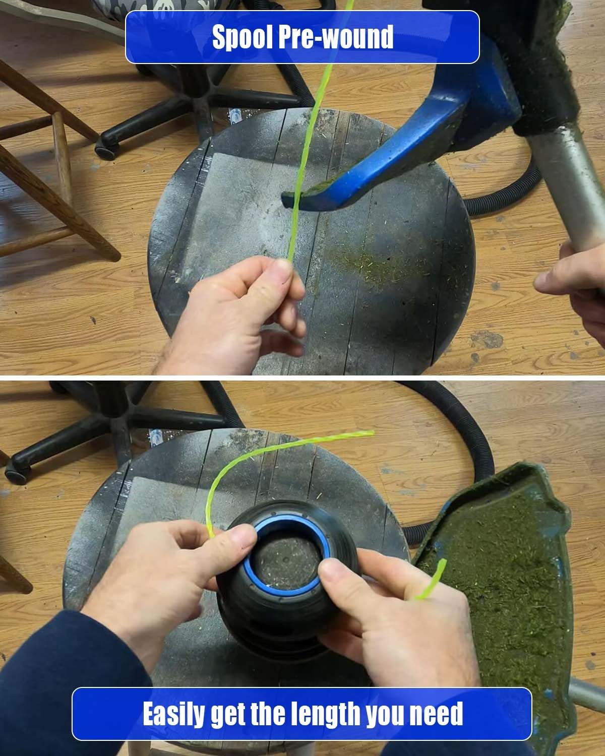 Trimmerfaden Für Kobalt KLS 124–03 – 3 Spulen, Je 4,9 M, Ø 0,2 Cm, Ersetzt 1504979
