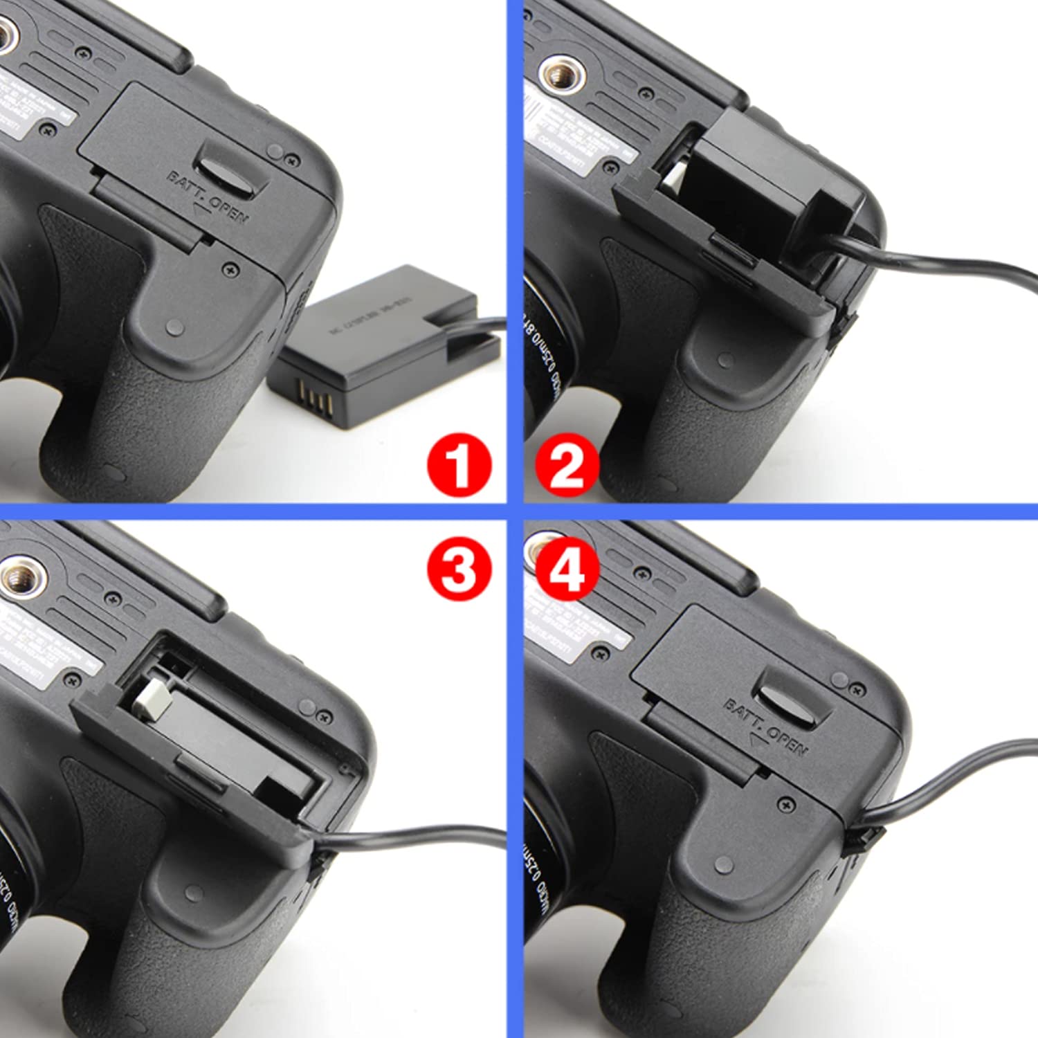 Amazon.com : ACK-E18 AC Power Adapter and DR-E18 DC Coupler LP-E17