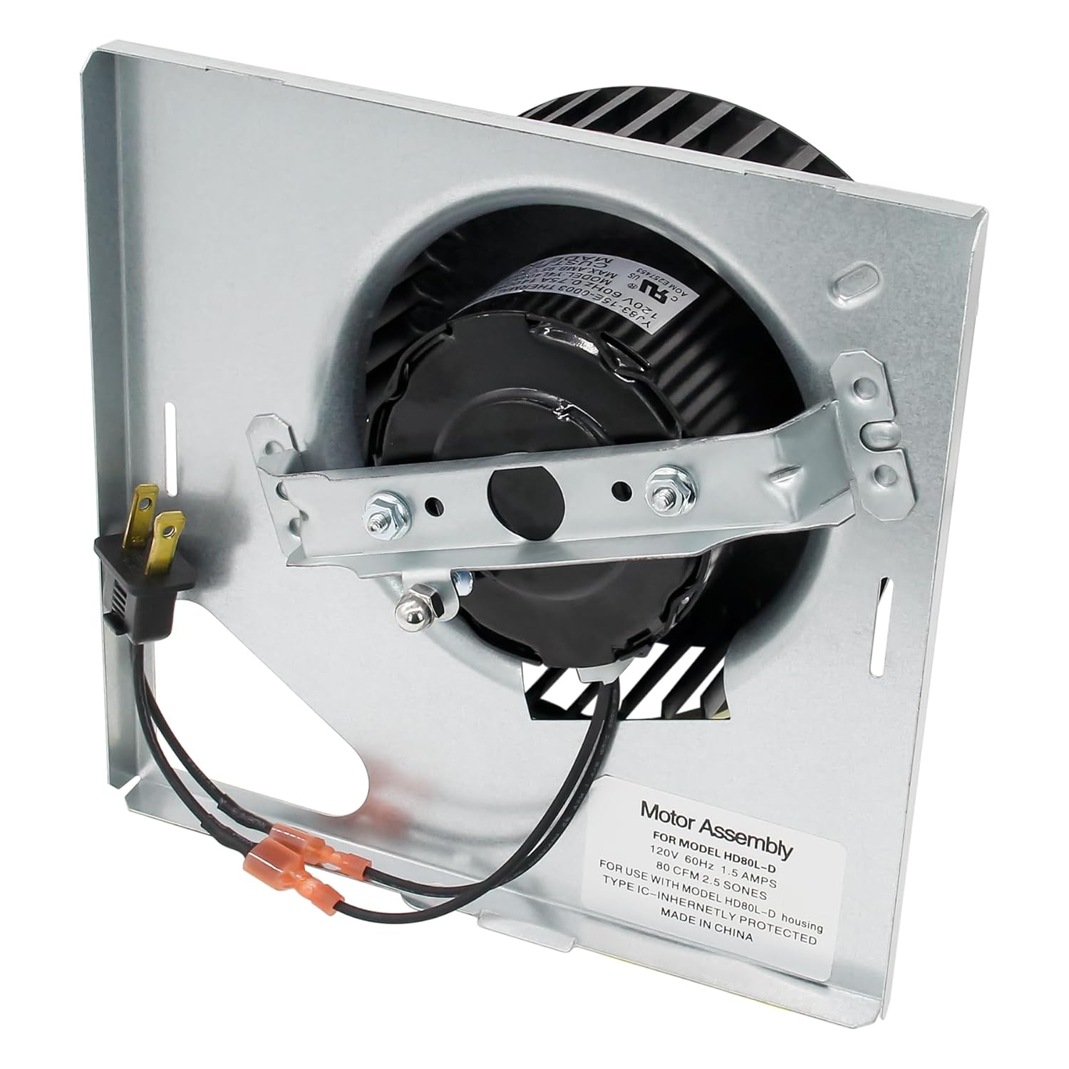 S97015162 Motor Assembly Replacement Compatible with Broan-Nutone 683-C 676-D 685 684-D 784 HD50LNT HD50RDB DX50L DX70L HD50-B, Bathroom Exhaust Fan