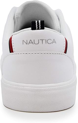 Miniatura 3 de Nautica Zapatos deportivos de moda con cordones para niños, zapatos de vestir bajos para jóvenes - (niños grandesniños pequeños)