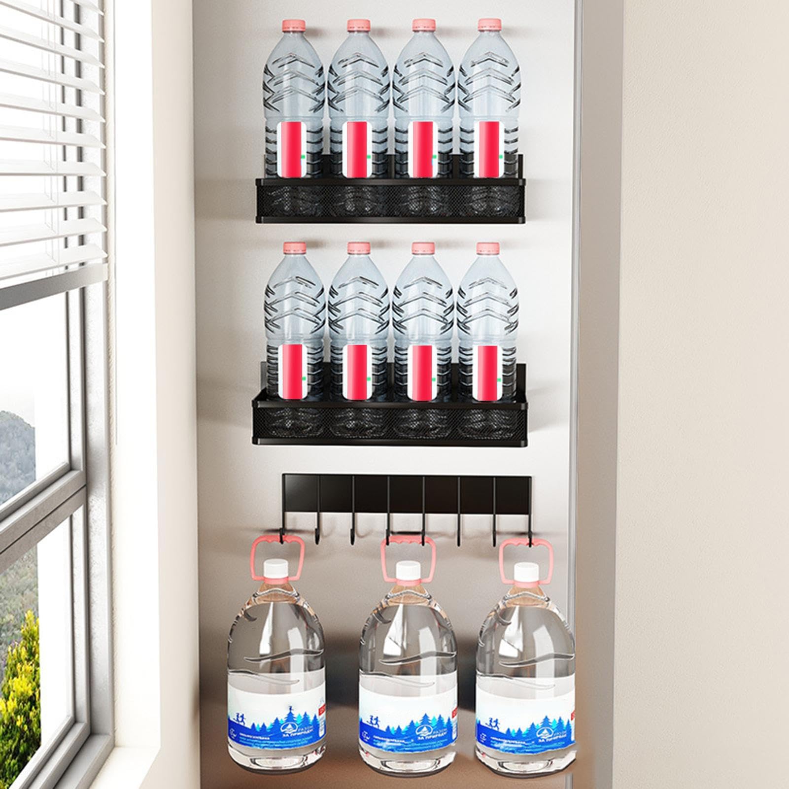 Magnetisches Gewürzregal Für Den Kühlschrank 3-teilige | Gewürzregal Magnetisch Für Die Aufbewahrung Von Gläsern Im Küchenschrank Zuhause An Wand Herd Theke Und In