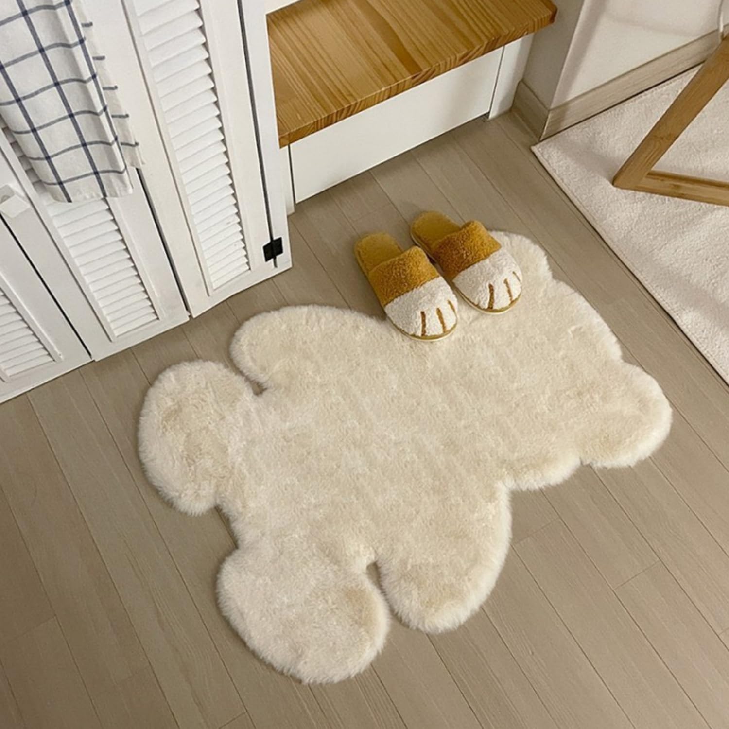 zhxinashu Bear Shaped Rug