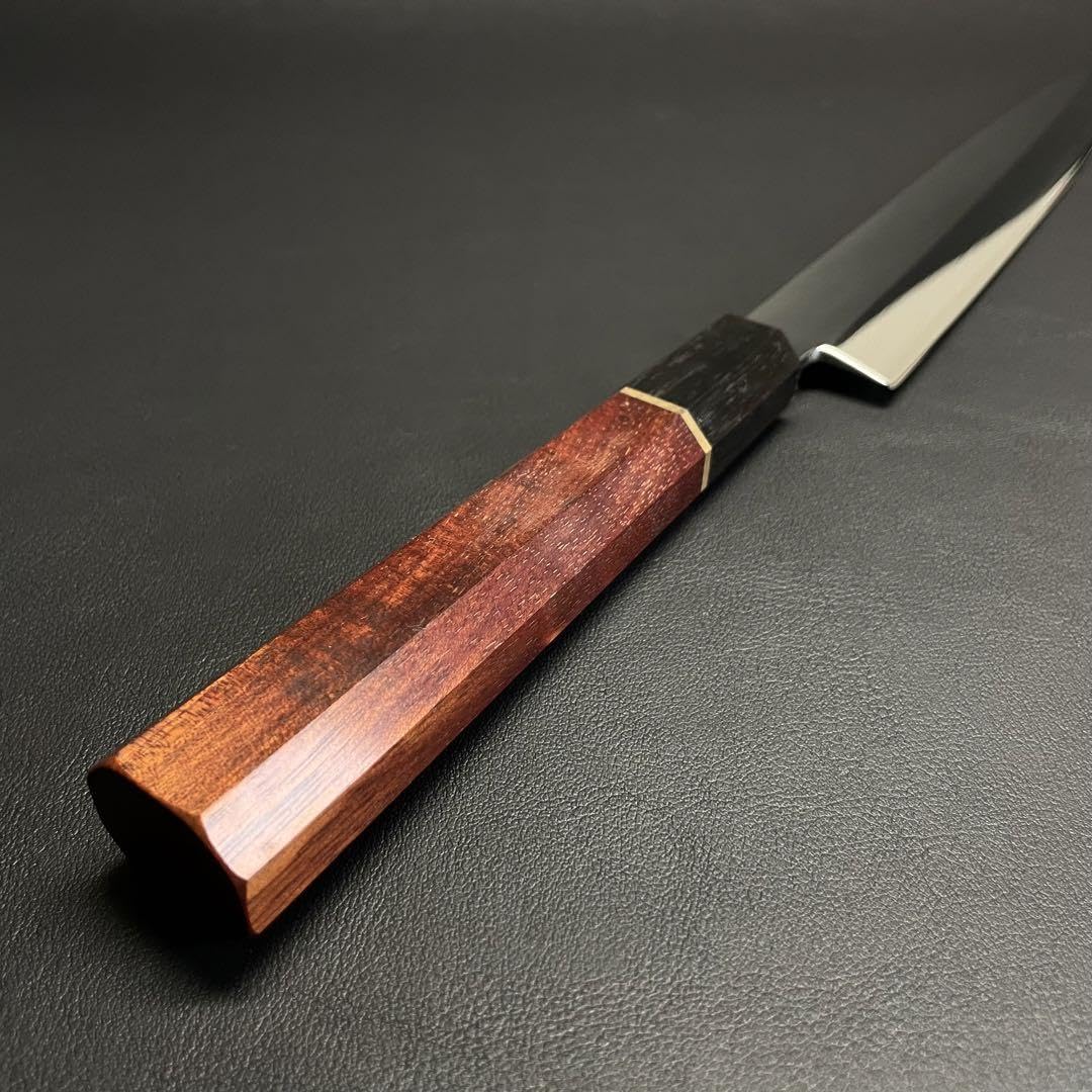 【タケ様】新品 VG10 柳刃包丁 9寸 270mm 鏡面ステンレス 刺身包丁 新品 VG10 柳刃包丁 9寸(270mm)