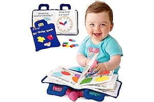 UNIH Quiet Book for 1 Year Old Boy