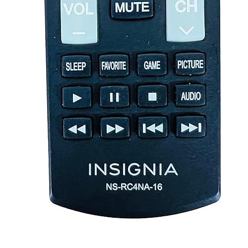 Miniatura 4 de Insignia Ns-rc4na-16 Nsrc4na16 Nsrc4na16 - Mando a distancia LED para Ns-55d420na16 Ns-60e440na16 Ns-60e440mx16 Ns-28dd220na16 Ns-24d420na16