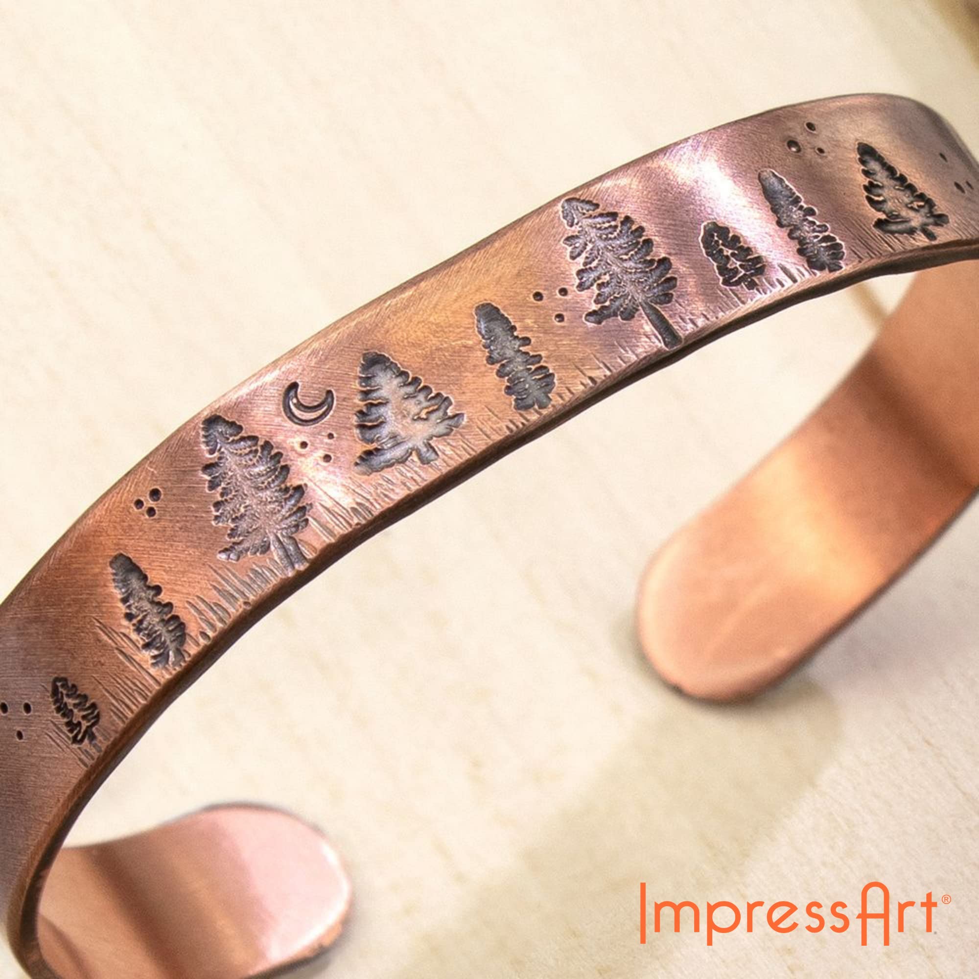 Lot Mixte ImpressArt - Outils De Timbrage Métal Pour Bijoux Et Estampage, ébauches Artisanat