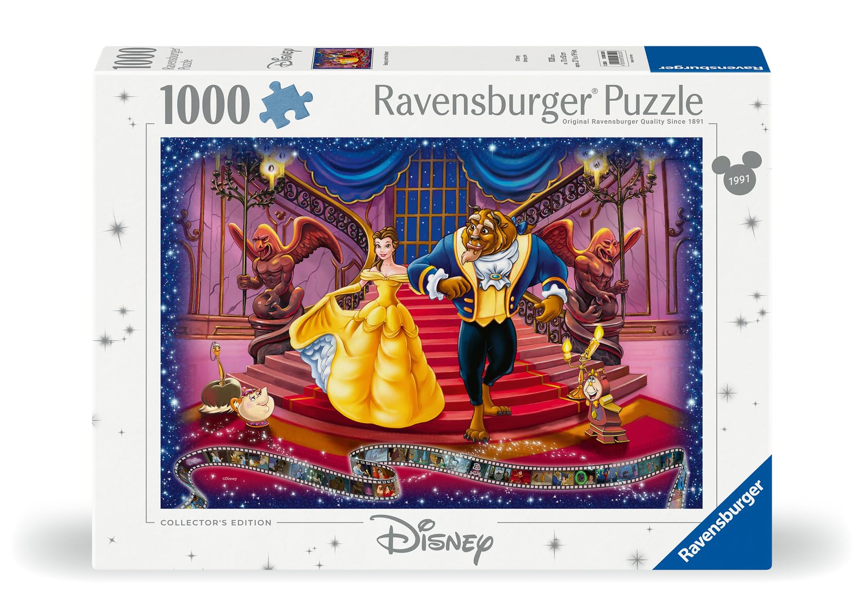 Ravensburger Disney Collector's Edition Beauty and The Beast Gifts - 1000 Piece Jigsaw Puzzles for Adults & Kids Age 12 Years Up - Image 2