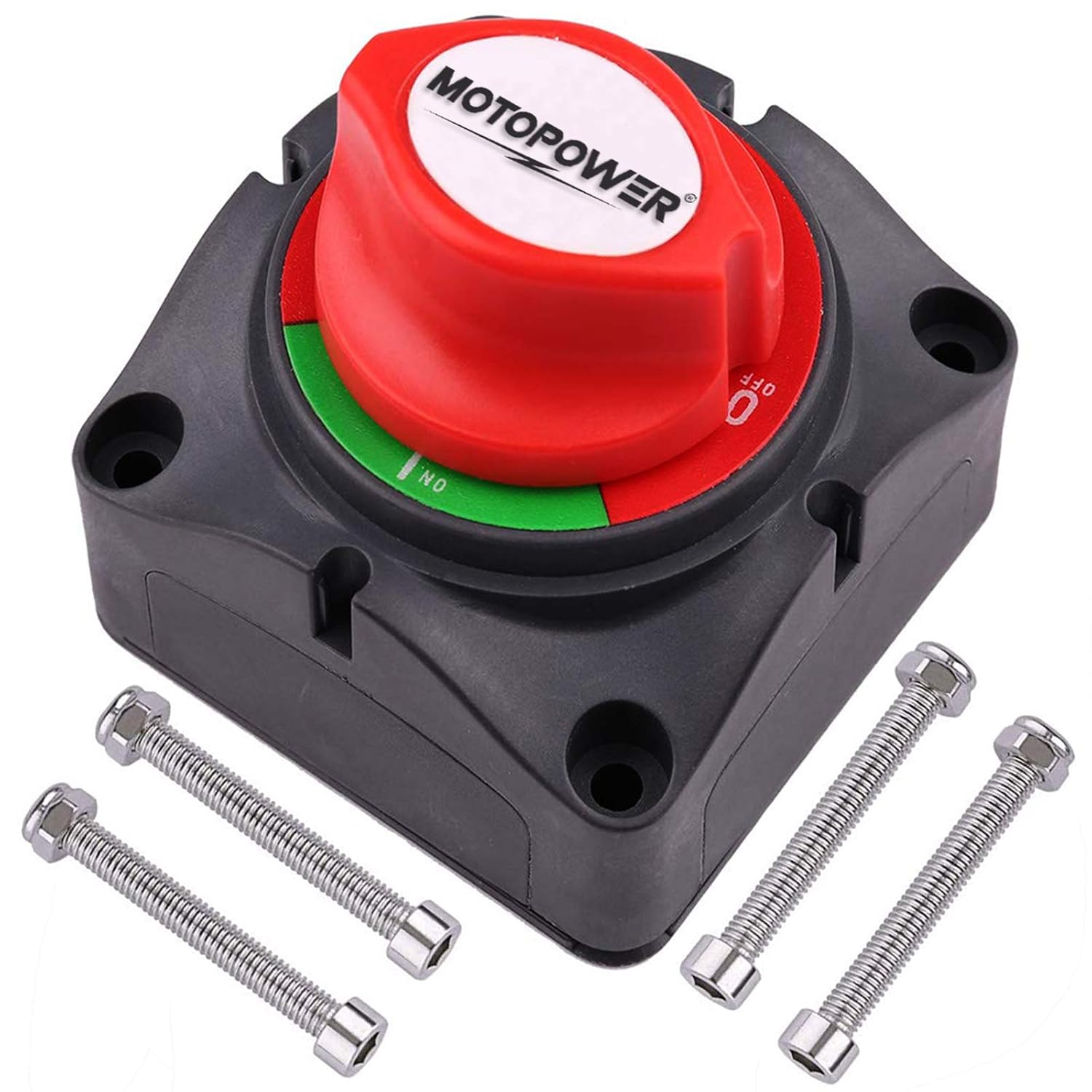 MOTOPOWER MP69156 Boat Battery Switch Battery Isolator