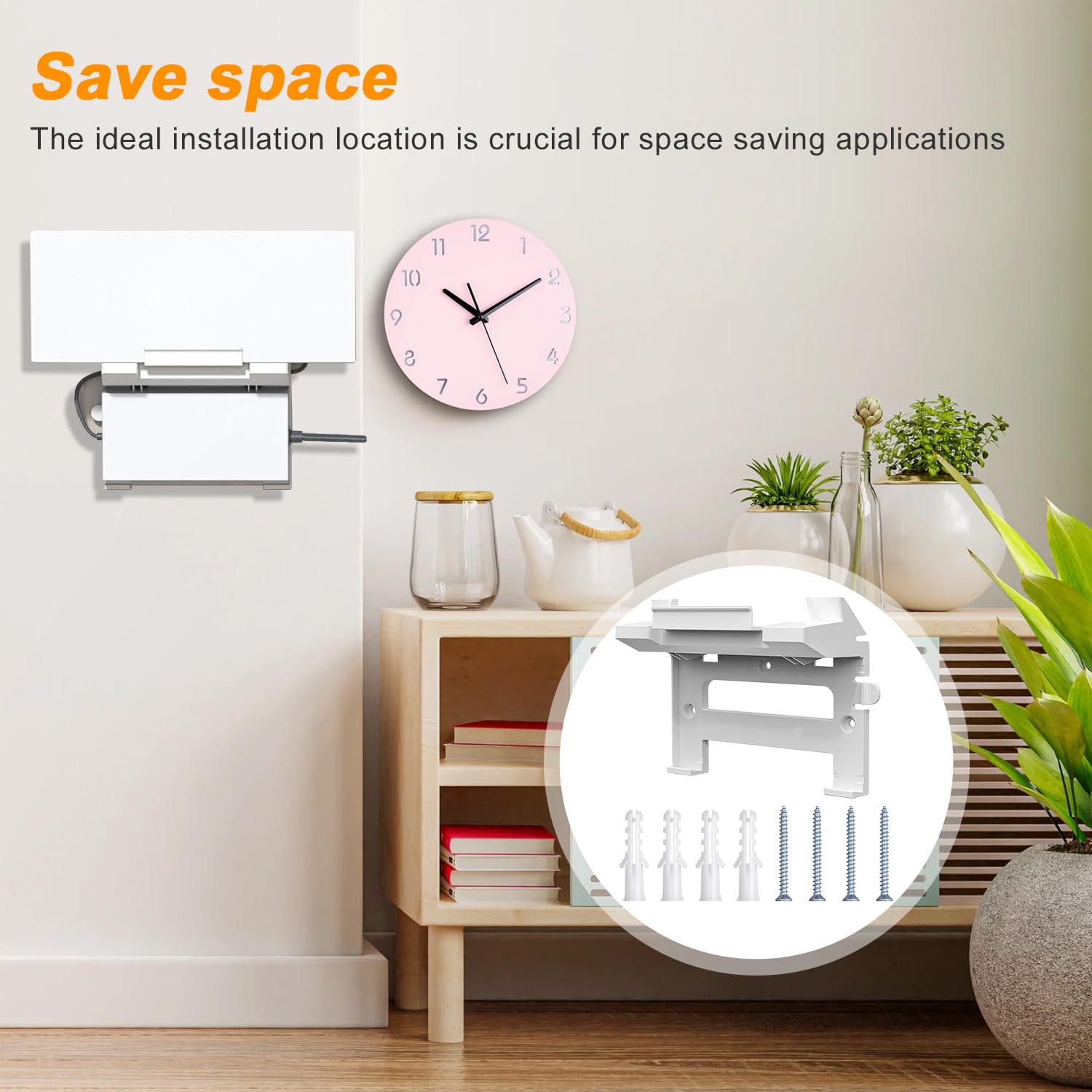 1 Pièces pour Starlink gen 3 Mount, Design Ingénieux, Durable et Fiable, Montage Mural pour Starlink gen 3 Mount, Convient aux Installations dans Les Salons, Cafés, Bureaux, etc (1