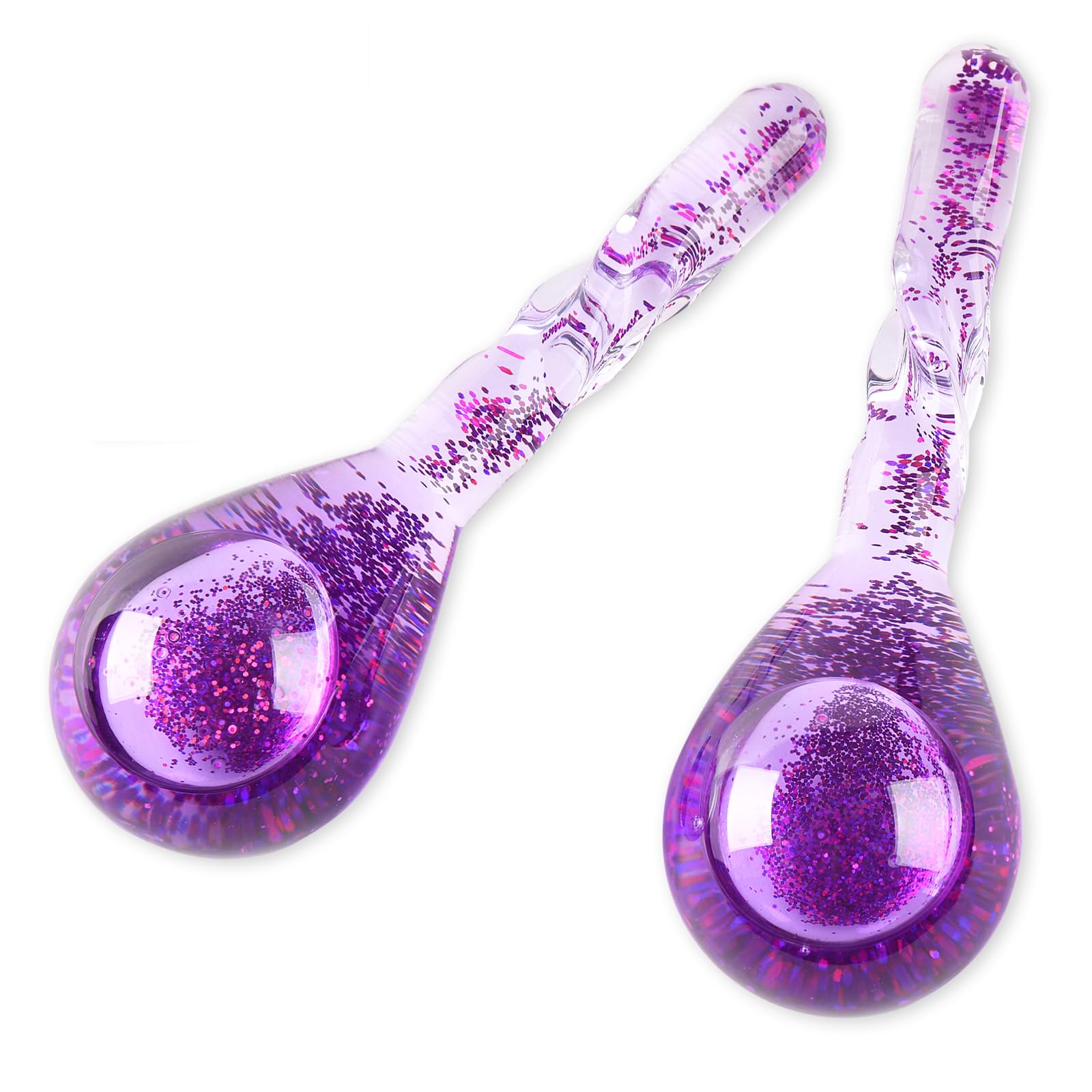 Facial Ice Globes, Cryo Cooling Balls with Anti-Slip Handle for Face, Eyes & Neck, Relaxing Beauty Massage Tool for Soothing and Refreshing Skincare