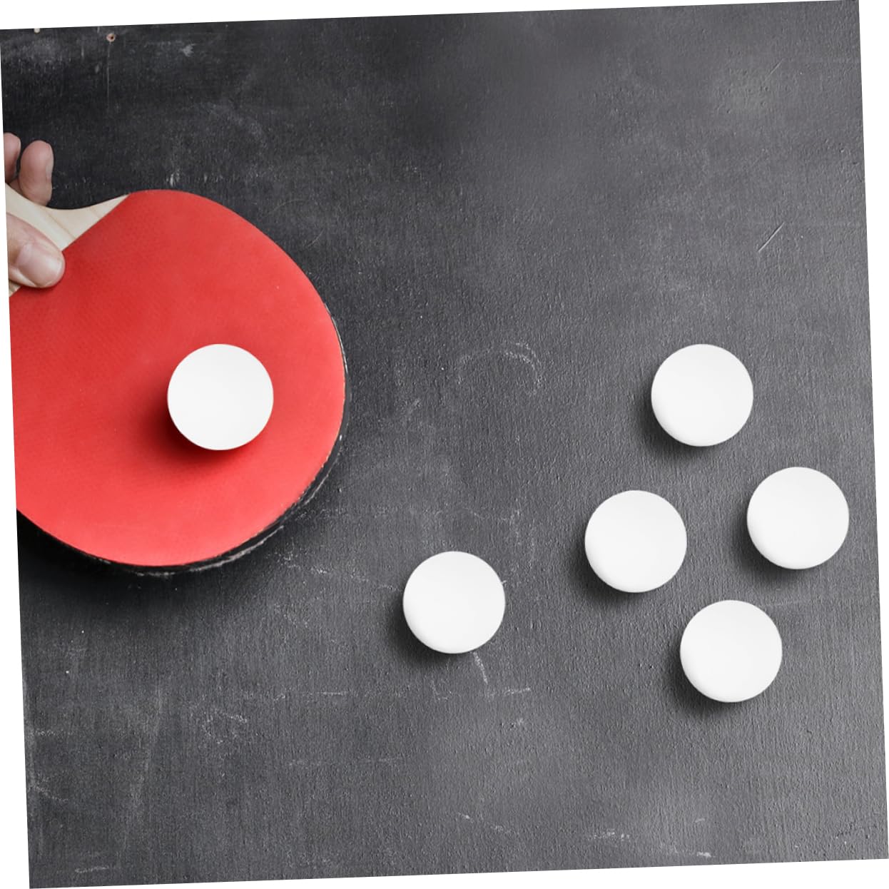 Toyvian 100 Piezas Balones De Ping Pong para Entrenamiento Avanzado De Práctica Balones De Ping Pong para Uso Escuela Gimnasio De Tenis De Mesa