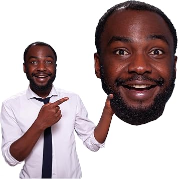 Jumbo Head on a Stick, Custom face Cutout, Big Party, Fan Face, face Cut Out, Head Cutout