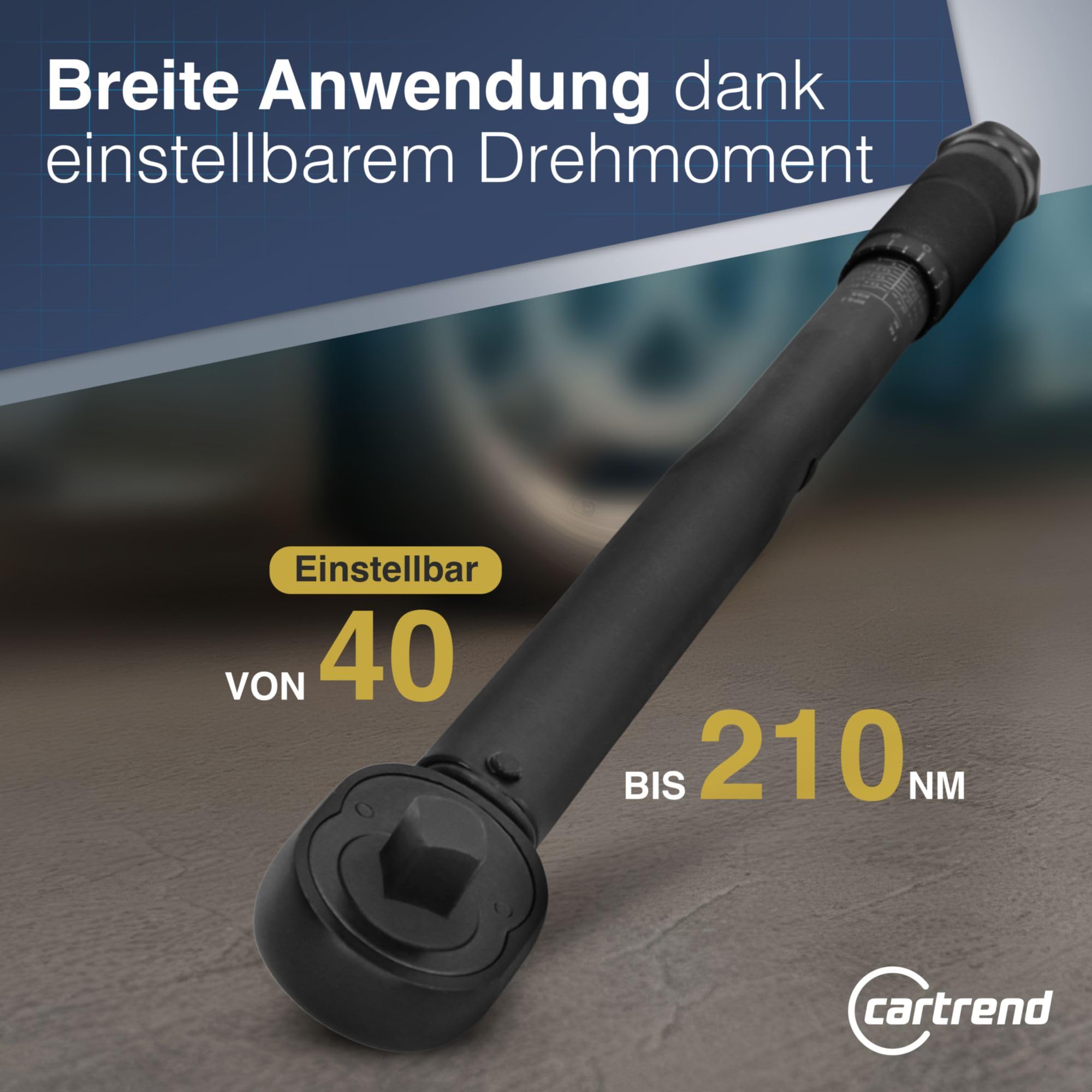 CARTREND 146002 Llave dinamométrica