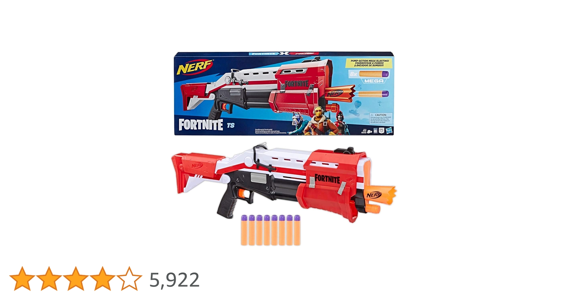 Amazon.co.jp: ハズブロ(HASBRO) ナーフ フォートナイト TS メガ