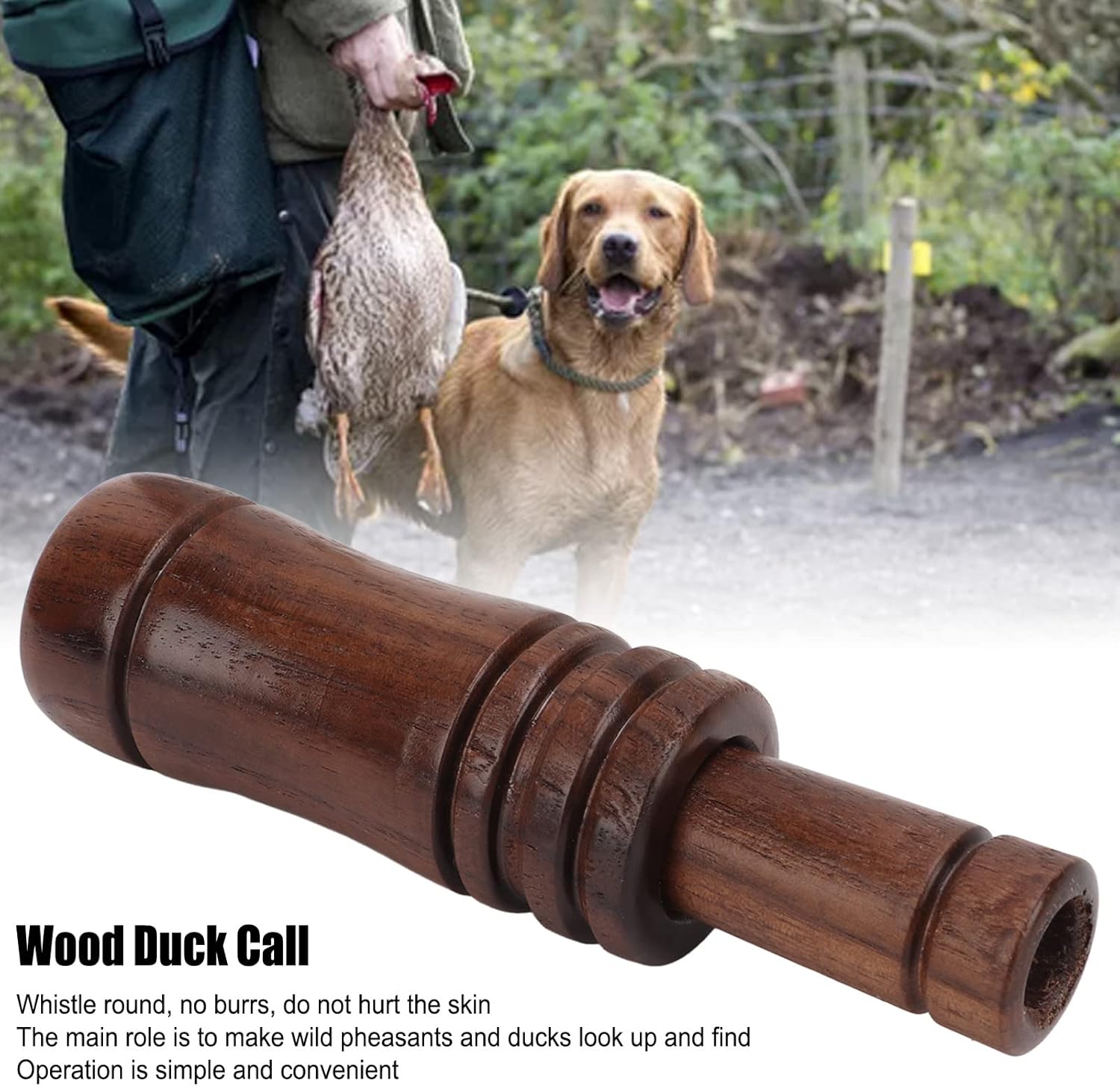 Wood Duck Call,Realistic Quack Sound Duck Whistle Authentic Tone for Hunters Bird Watchers Hunting Wildlife Observation Camping Trips