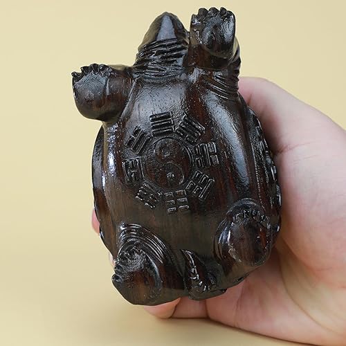 Miniatura 9 de gemshan Figura de cristal de 7 pulgadas con símbolo de tortuga, arte de longevidad, Feng Shui, para decoración de oficina en casa, trae suerte